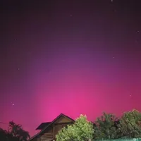 Aurora boreală a fost vizibilă pe cer, noaptea trecută. Care este cauza - Foto: Observatorul prahovean