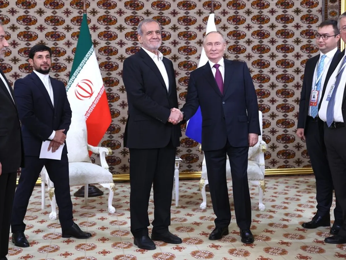 Președinte Iran și Putin Foto: News.ro