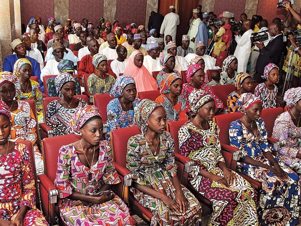 Fete eliberate de Boko Haram, la o întâlnire cu președintele nigerian