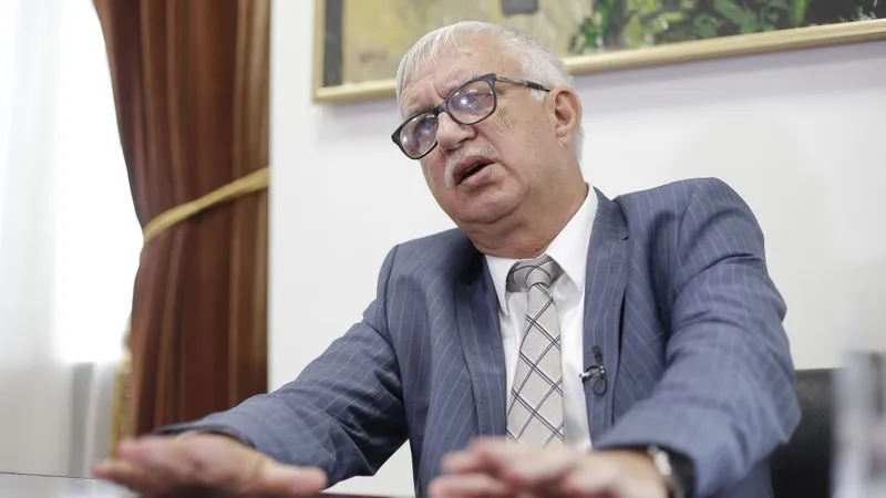 Augustin Zegrean, fost judecător al Curţii Constituţionale - Foto: INQUAM PHOTOS/Octav Ganea