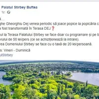 Anunțul administratorilor terasei/FOTO: facebook.com