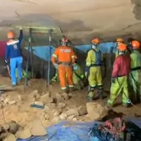 O persoană a scăpat cu viață din accident. FOTO: Captură video