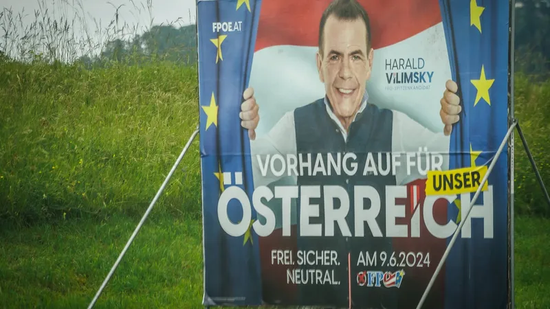 Extrema dreapta, pe prima poziție la europarlamentarele din Austria. Adio România în Schengen? - Foto: Profimedia Images