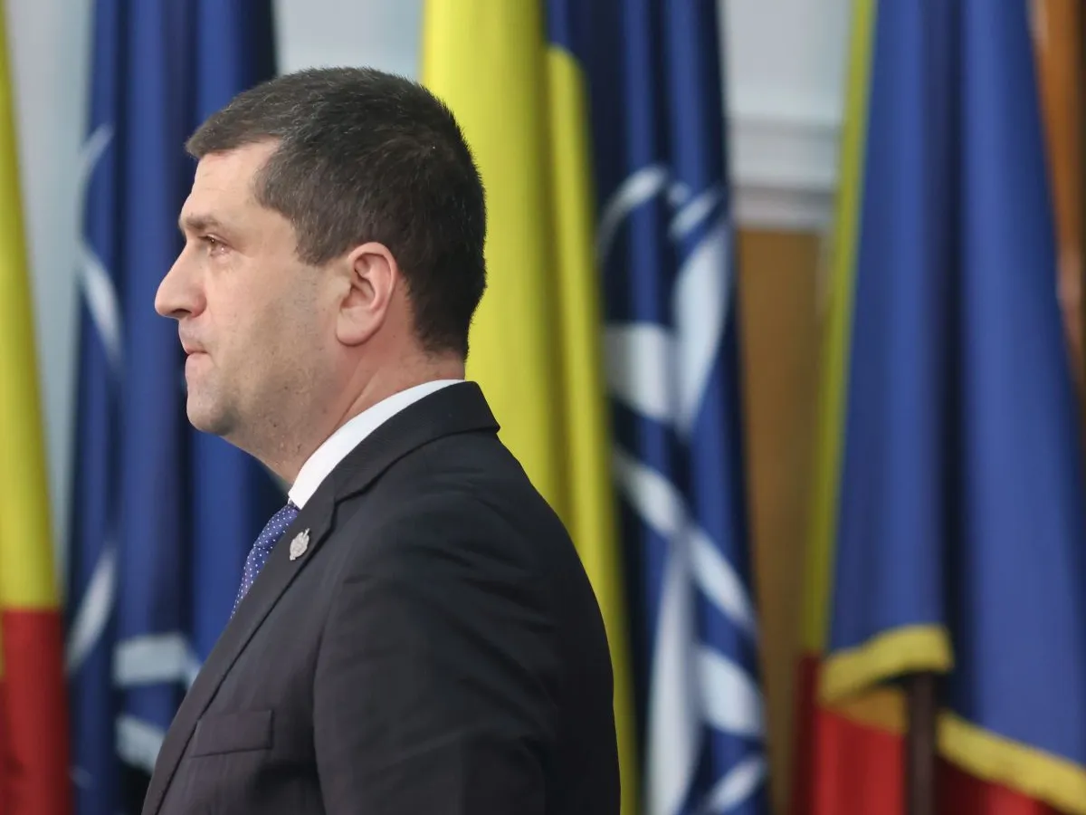 Radu Miruţă, ministrul interimar al Apărării - Foto: INQUAM PHOTOS/George Călin