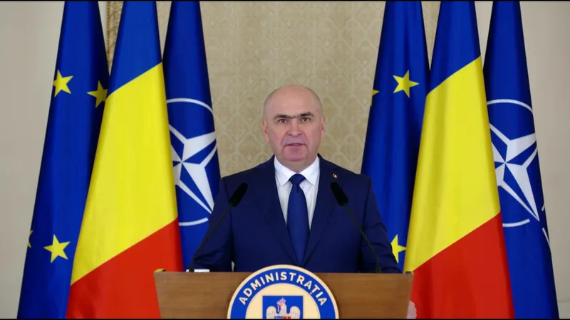 Președintele interimar Ilie Bolojan: „Riscul de a ne confrunta cu o criză majoră este real” Foto: Administratia Prezidentiala