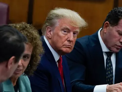 Trump în sala de judecată-Foto: Profimedia Images