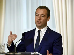 Medvedev visează la refacerea URSS: „Granițele noastre nu se termină nicăieri. Georgia nu există”/FOTO: Profimedia