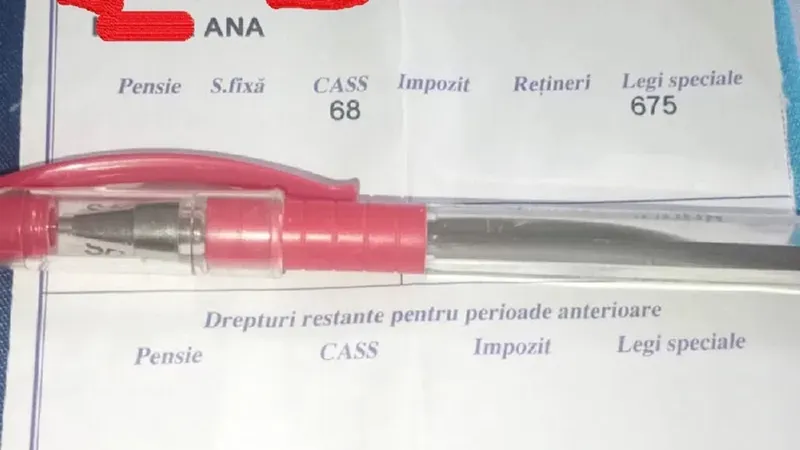 Cupon de pensie - Foto: Arhiva
