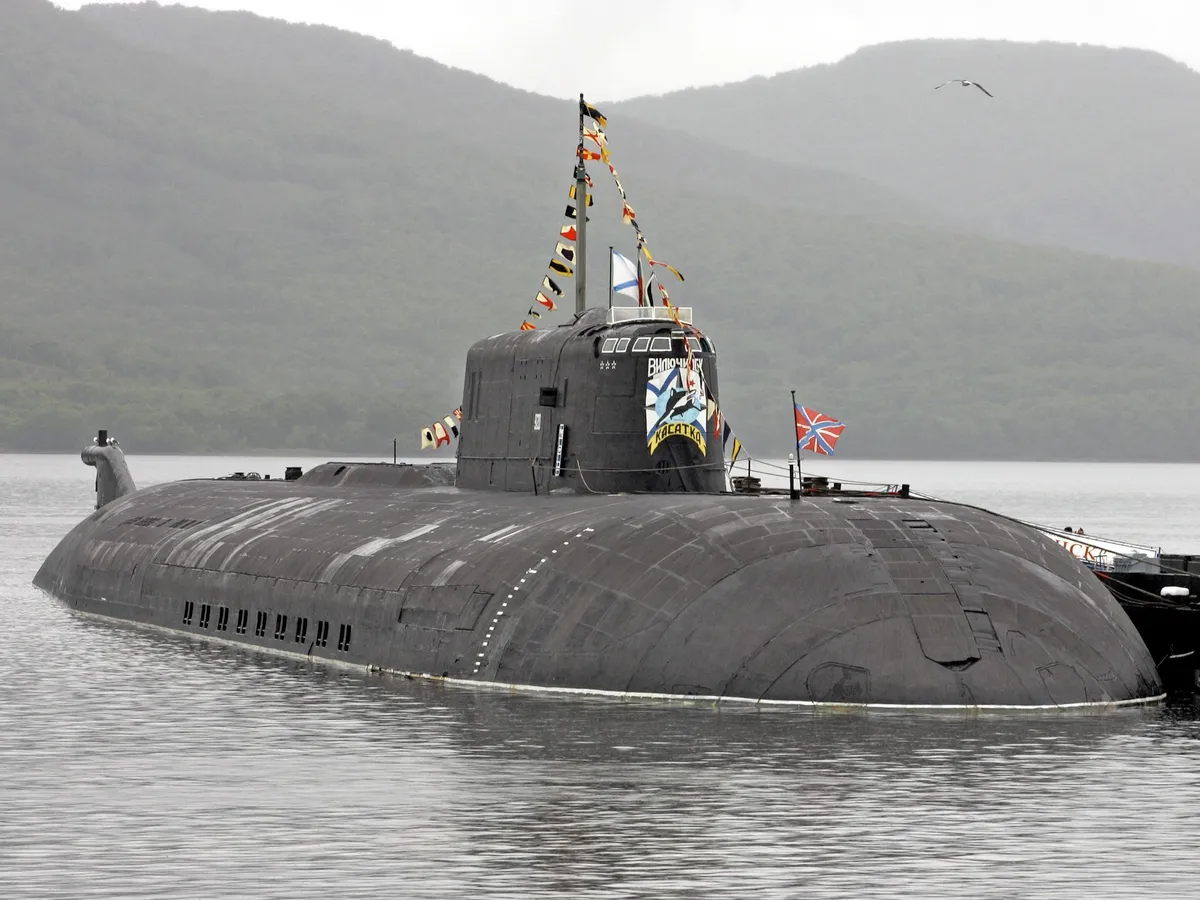 Submarin nuclear rusesc în Kamceatka - Foto: Profimedia Images (imagine cu rol ilustrativ)
