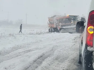 Cod portocaliu și galben de viscol, ninsoare abundentă și vijelii în 25 de județe. Zonele vizate - Foto: Profimedia images