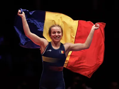 Andreea Beatrice Ana va reprezenta România la lupte în cadrul Jocurilor Olimpice Paris 2024 Foto: INQUAM Photos/Bogdan Buda