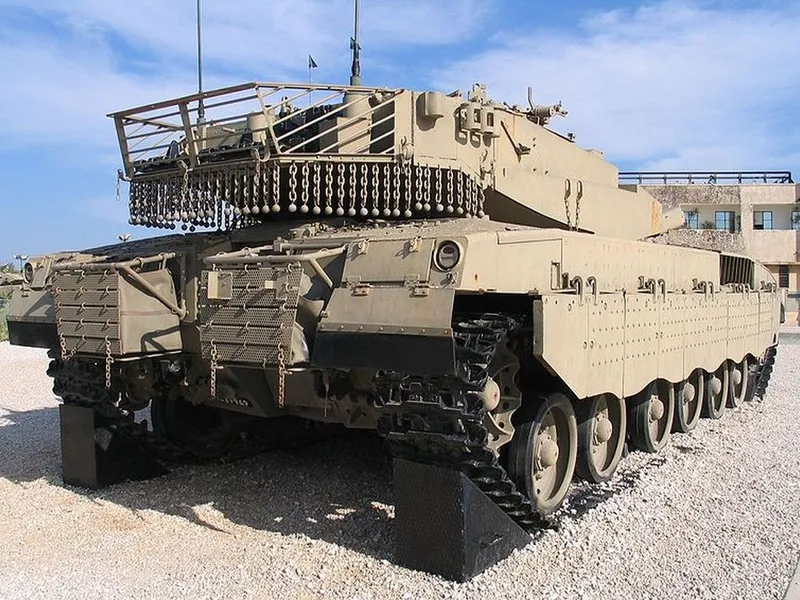 Tancurile Merkava israeliene, generaţia 3, spre Europa - Foto: Wikimedia/Bukvoed/CC BY 2.5