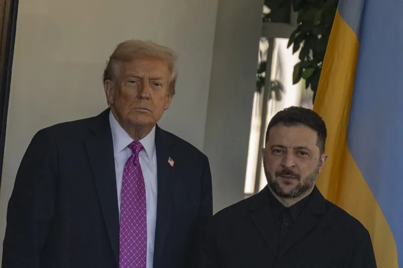 Donald Trump și Volodimir Zelenski