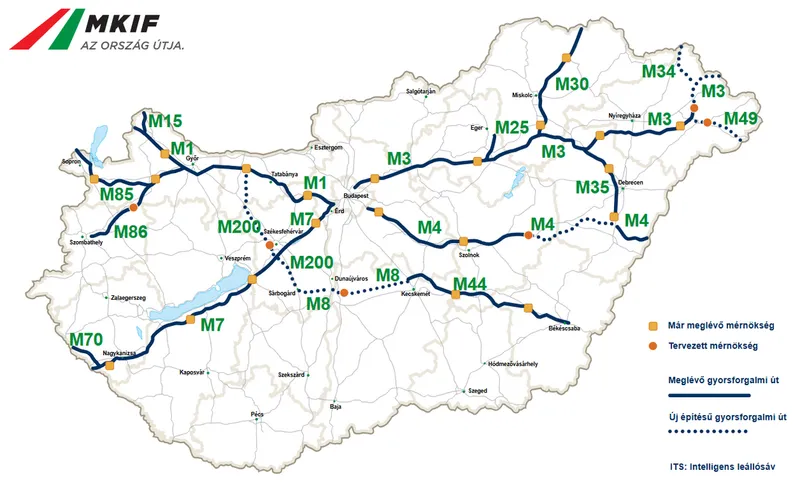 Noua autostradă M200 - Foto: vg.hu