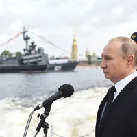 SEVASTOPOL  Vladimir Putin a vizitat  Flota Crimeii