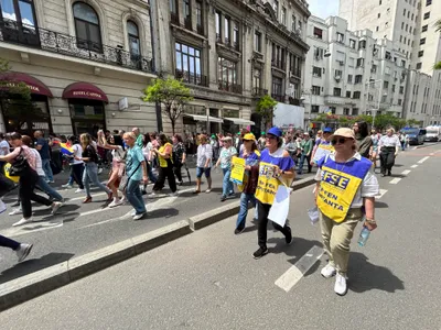 Protest de amploare al profesorilor în Capitală - Foto: Newsweek România