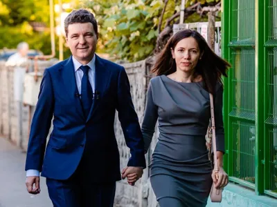 Mirabela Grădinaru și Nicușor Dan - Foto: Facebook/ Nicușor Dan