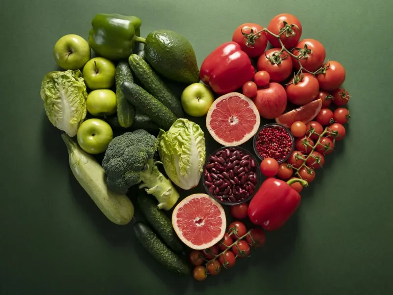 Legume şi fructe, o combinaţie pentru sănătatea inimii - Foto: Freepik/CC0