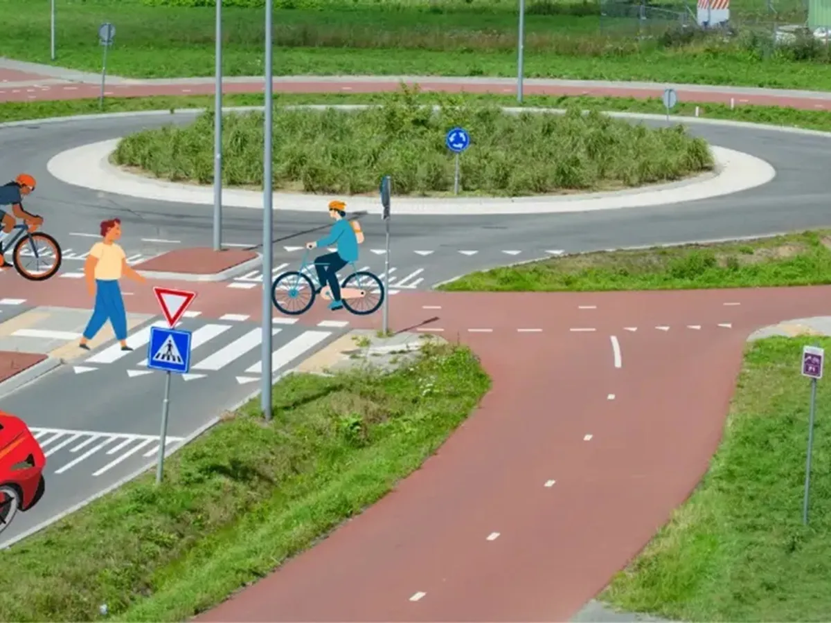 Giratoriu olandez - Foto: bicytrust.fr