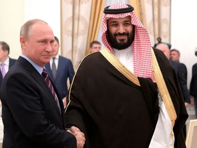 Putin și Mohammed bin Salman - Foto: Wikimedia Commons