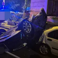 4 mașini, 7 victime. Un șofer vitezoman a provocat un accident la limita tragediei în Pitești - Foto: ISU Argeș