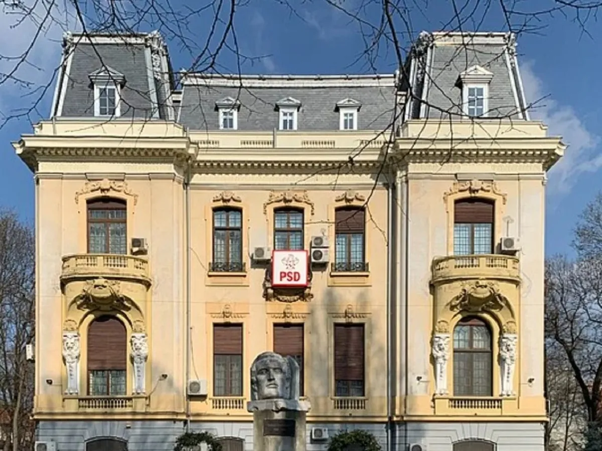 Vila Toma Stelian, sediul PSD - Foto: vatra-mcp.ro (cu rol ilustrativ)