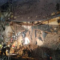 Arafat, după tragedia de la internatul prăbușit din Odorheiu Secuiesc: „Nu sunt condiții de zbor” - Foto: DSU