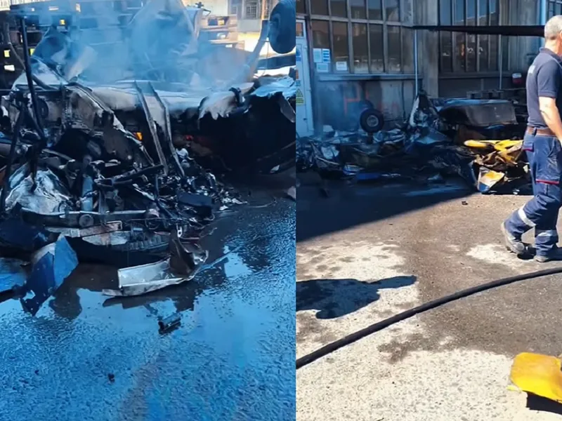Accident aviatic la Arad - Foto: TV Arad