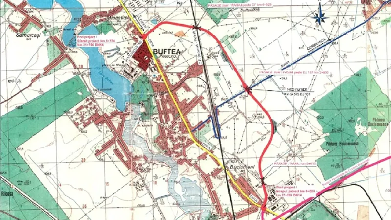 Harta Centura Buftea