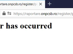 Site-ul ONPSCB, azi, la prânz