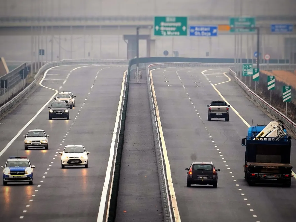 Autostrada în România - Foto: facebook/ Ministerul transporturilor (rol ilustrativ)
