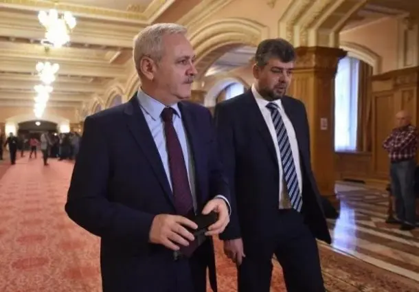 Liviu Dragnea și Marcel Ciolacu