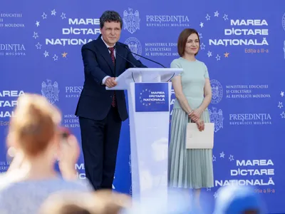Nicușor Dan și Maia Sandru Foto: Administrația Prezidențială