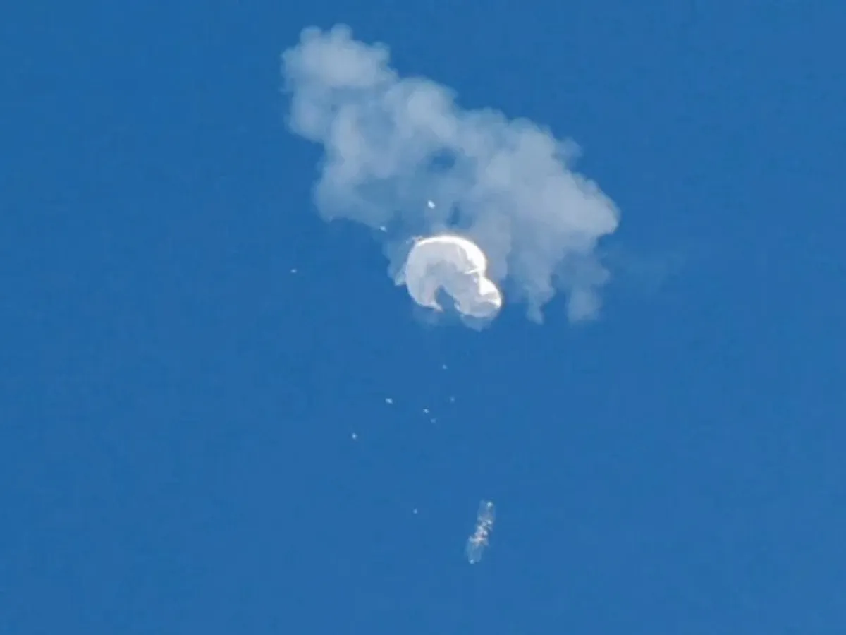 Balonul chinezesc - Foto: CNN