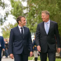 Mesajul lui Emmanuel Macron după ce a plecat din România/ FOTO: presidency.ro