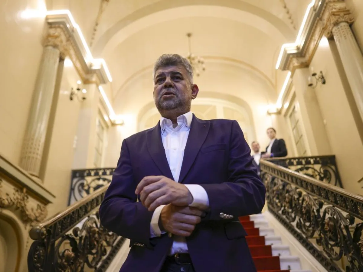 Marcel Ciolacu: România nu este în nici un colaps economic - Foto: INQUAM PHOTOS/Octav Ganea