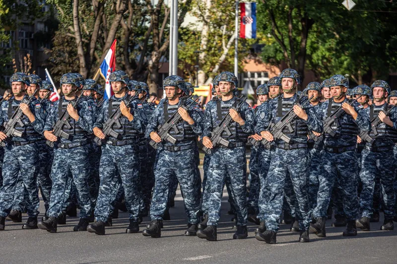 Armata Croației, paradă - Foto: Profimedia Images