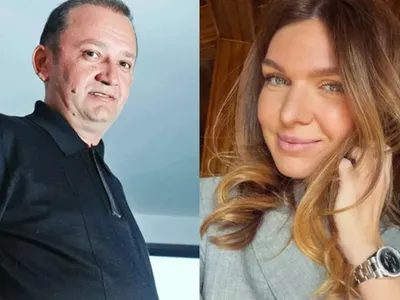 Dorin Mateiu și Simona Halep - Foto: digifm.ro