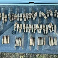 Ce s-a descoperit într-o pădure din Vaslui cu ajutorul unui detector de metale. A fost alertă - Foto: ISU Iași