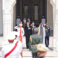 Iohannis, în Abu Dhabi: Sunt multe zone unde putem să colaborăm. Sunt oportunităţi enorme în Emirate. - Foto: presidency.ro