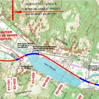 Start la lucrările pentru A1 Pitești-Curtea de Argeș. FOTO: Facebook/Cătălin Drulă