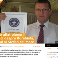 Gabriel Lavrincic a atacat Occidentul, într-un interviu pentru organul de propagandă al Kremlinului, Sputnik, în 2017. Captură foto Sputnik