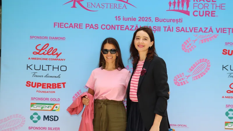 Vedete, medici și sportivi susțin prevenția în sănătate la Race for the Cure România 2025 Foto: Superbet