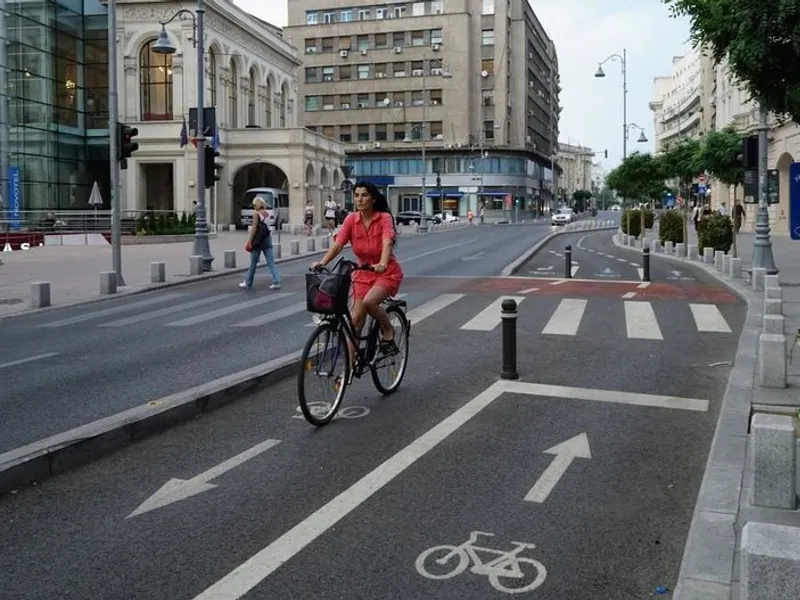 Pistele de biciclete ca autostrăzile: 32 de km de „cioturi”. Unde sunt traseele în Capitală / 4tunning.ro