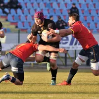 Placajele din față ar putea fi interzise pe perioada pandemiei, conform unei propuneri ca corpului medical World Rugby Foto: FRR