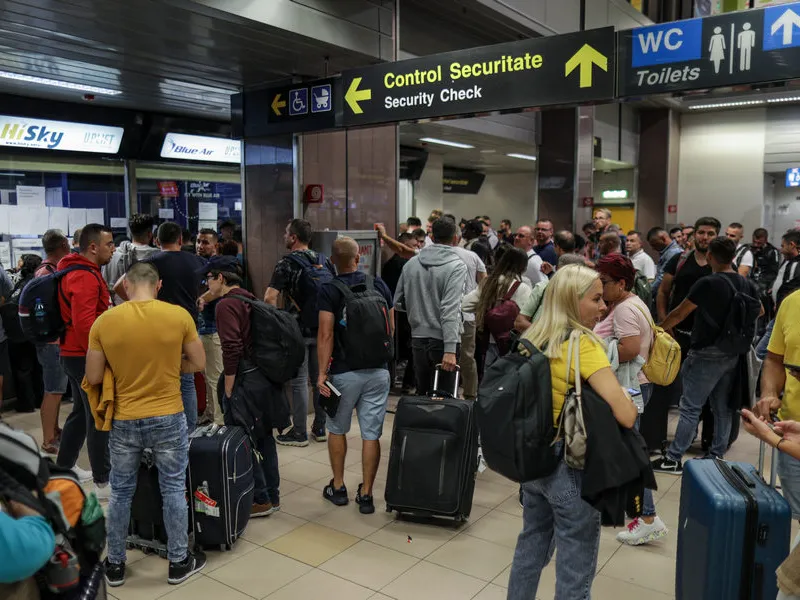 Plecări Aeroportul Otopeni / Foto: Inquam Photos / Octav Ganea