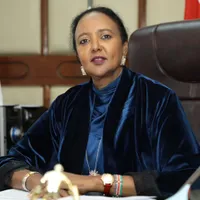 Amina Mohamed, former foreign minister, welcomes the visit of President Klaus Iohannis to Kenya Foto: Platform X