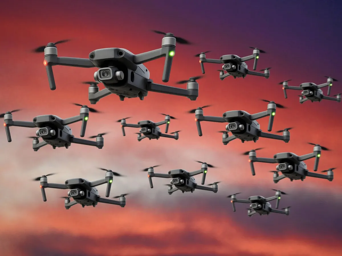 Roiul de drone, noile arme ale războaielor viitoare - Foto: Profimedia Images (imagine cu rol ilustrativ)