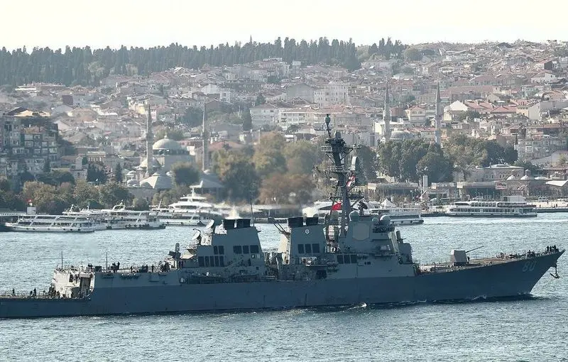 USS Roosevelt, în drum spre Marea neagră/Foto: Reuters