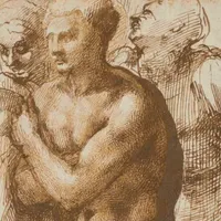 Un desen de Michelangelo, probabil primul său studiu de nud, vândut la licitație cu o sumă record. / Foto: news.ro